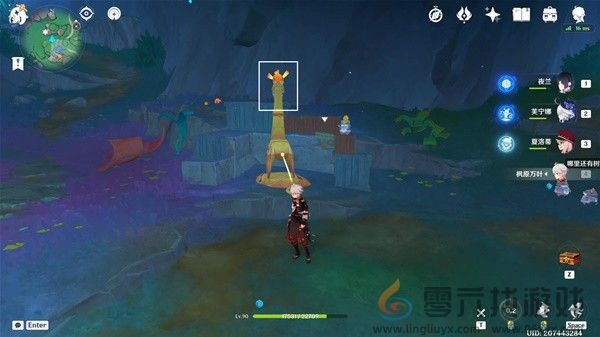 原神赐福森林动动脖子怎么解谜(图17) 原神赐福森林动动脖子怎么解谜(图17)