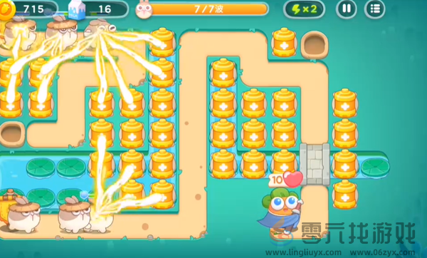 保卫萝卜4秋天的第一杯奶茶第14关通关攻略(图5) 保卫萝卜4秋天的第一杯奶茶第14关通关攻略(图5)