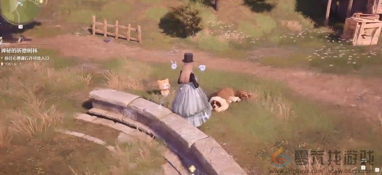 无限暖暖雕像前的厚墩墩犬任务完成方法(图4) 无限暖暖雕像前的厚墩墩犬任务完成方法(图4)