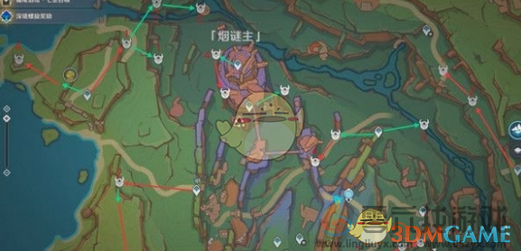 原神龙冠武士的金哨全收集位置一览(图7) 原神龙冠武士的金哨全收集位置一览(图7)