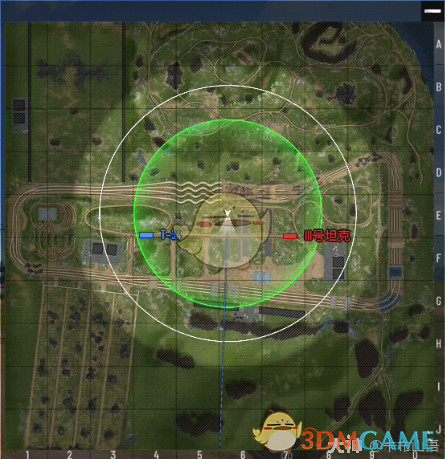 坦克连坦克四周不同圆圈距离解析(图6) 坦克连坦克四周不同圆圈距离解析(图6)